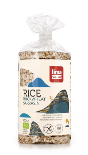 Lima Galettes de riz sarrasin s.gluten bio 100g